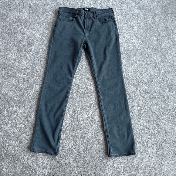 7 For All Mankind Charcoal Straight Jeans - Picture 1 of 9